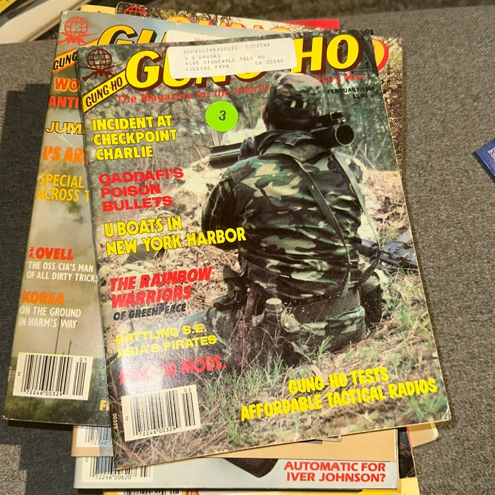 Gung ho magazines